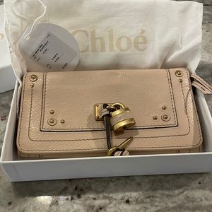 Cream/tan Chloe wallet. Great condition.